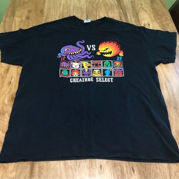 Gildan Shirts Rare Final Fantasy Creature Select Arcade